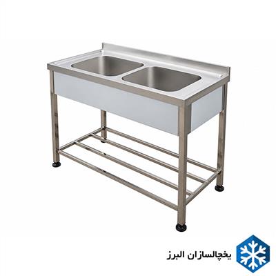 سینک دو لگن 120 سانتی 