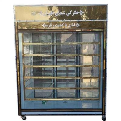 یخچال کبابی چهار درب ویترینی
