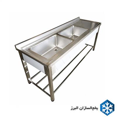 سینک دو لگن 190 سانتی